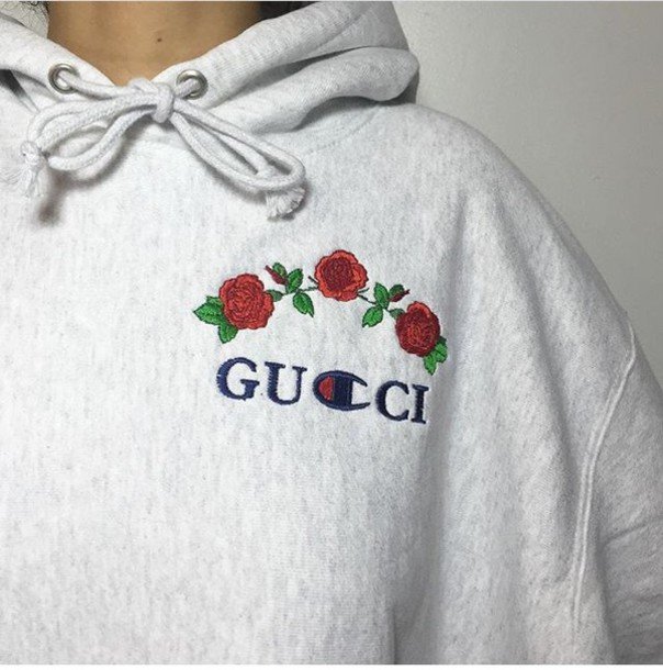 t0r1z2 l 610x610 sweater grey gucci champion hoodie warm fall trendy stylish flowers hoodies sweatshirt roses white grey hoodie grey sweatshirt rose grey sweater gucci sweatshirt aesthetic tumblr f....