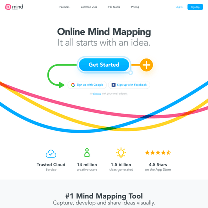 MindMeister: Online Mind Mapping and Brainstorming