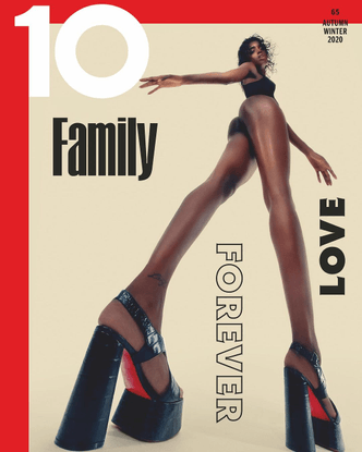 Leomie Anderson on Instagram: “Excited to share my 4th cover of the month! @10magazine @louboutinworld special editorial and...