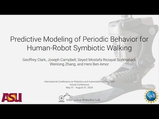 [ICRA2020] Predictive Modeling of Periodic Behavior for Human-Robot Symbiotic Walking