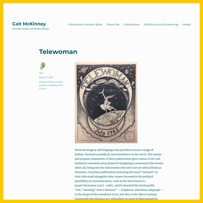 Telewoman – Cait McKinney