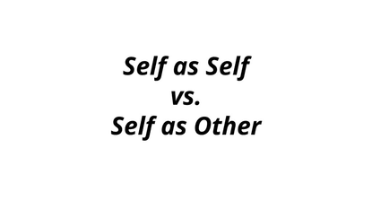 Self as Other