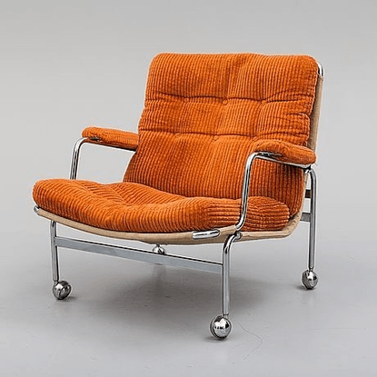 See Reverse For Care on Instagram: “Karin armchair by Brune Mathsson (1969)”