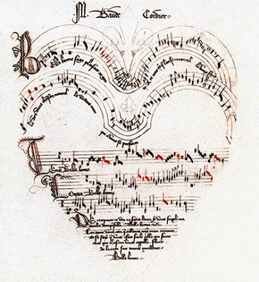 Baude Cordier's Belle, Bonne, Sage (c. 1400)