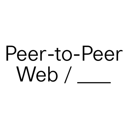 Peer-to-Peer Web