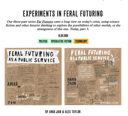 Experiments in Feral Futuring | Public Books