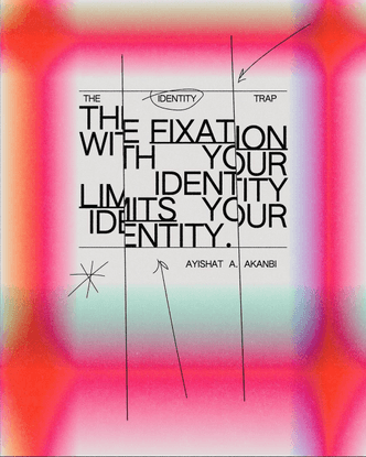 @stefyloret shared a photo on Instagram: “The fixation with your identity limits your identity @ayishat_akanbi . . . . . ⁣. ...