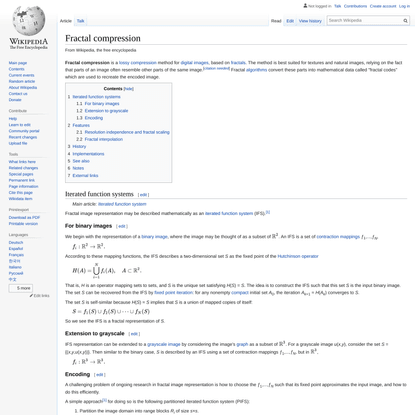 Fractal compression - Wikipedia