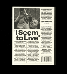 Jonas Mekas: I Seem To Live Spector