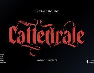 Cattedrale | Gothic Blackletter