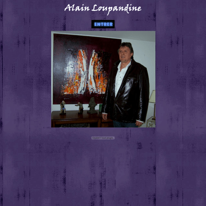 Alain Loupandine - Le site officiel