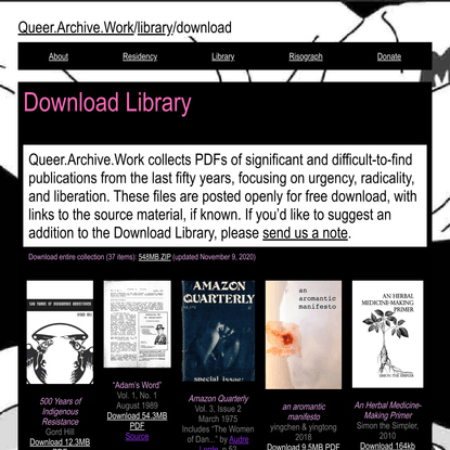 Queer.Archive.Work Download Library