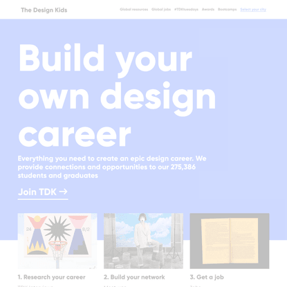 The Design Kids — Resources to build your graphic design career