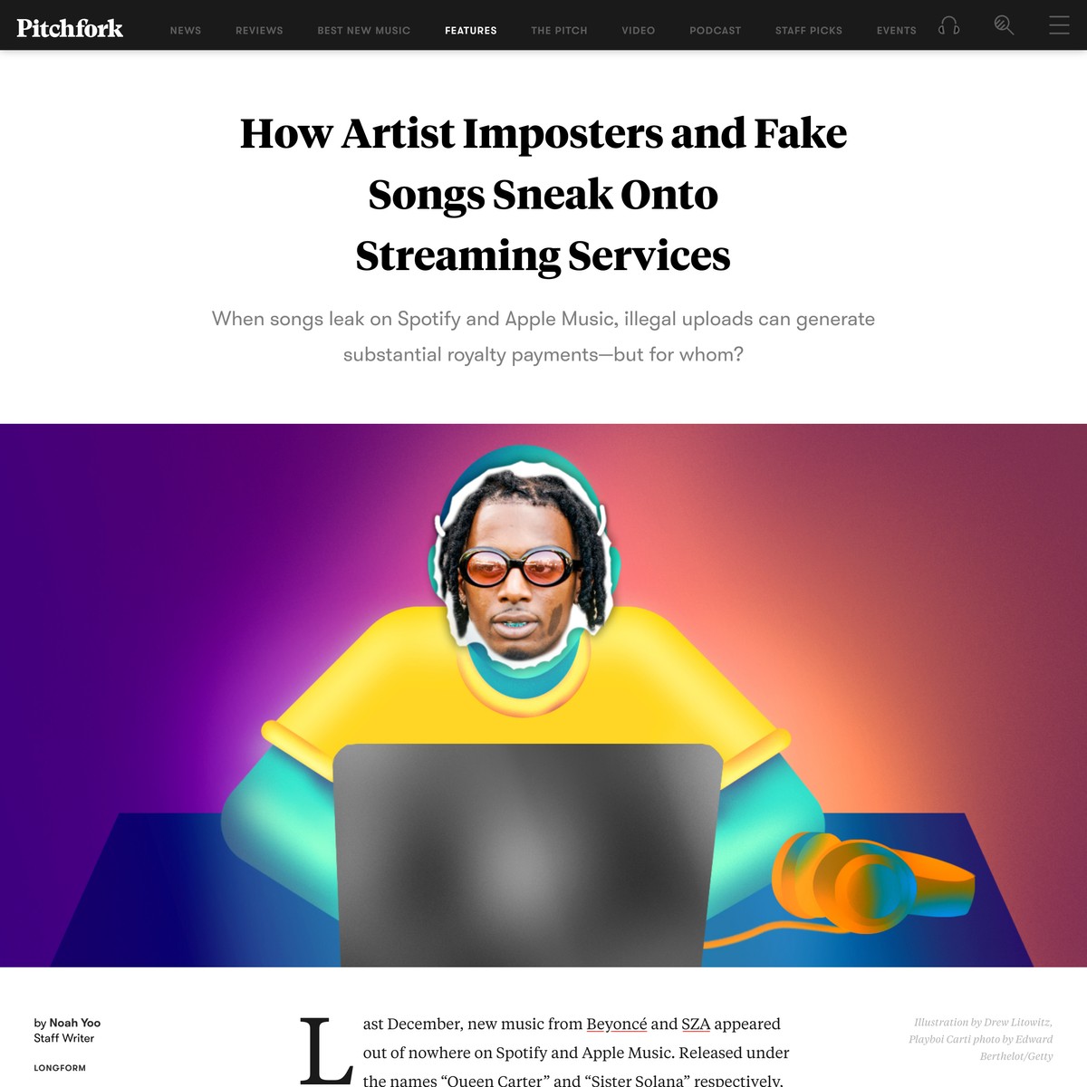 How Artist Imposters and Fake Songs Sneak Onto Streaming Services — Are.na