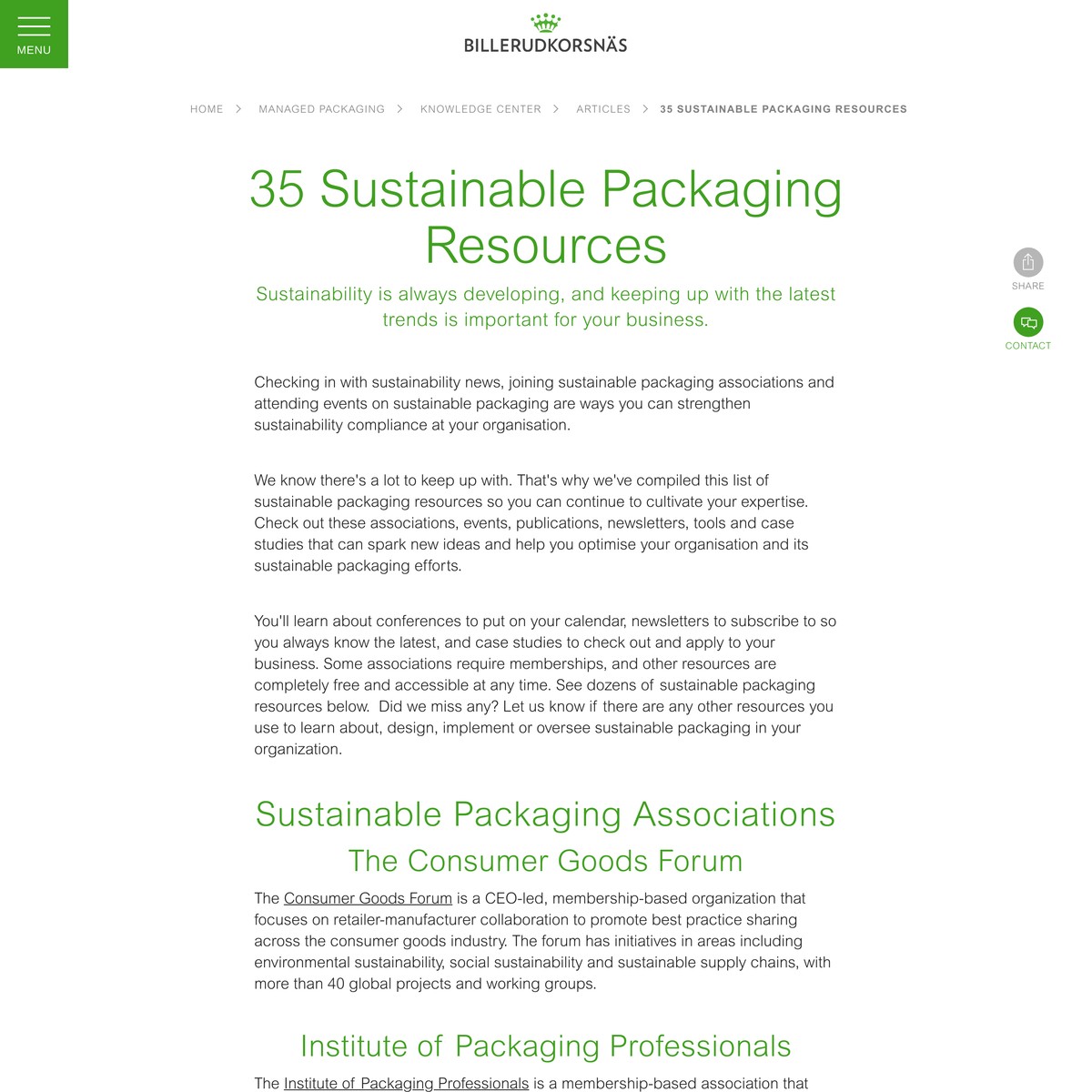 35 Sustainable Packaging Resources — Are.na