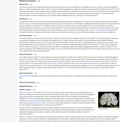 Multisensory integration - Wikipedia