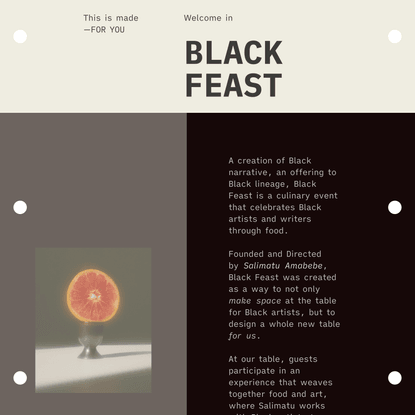 Black Feast