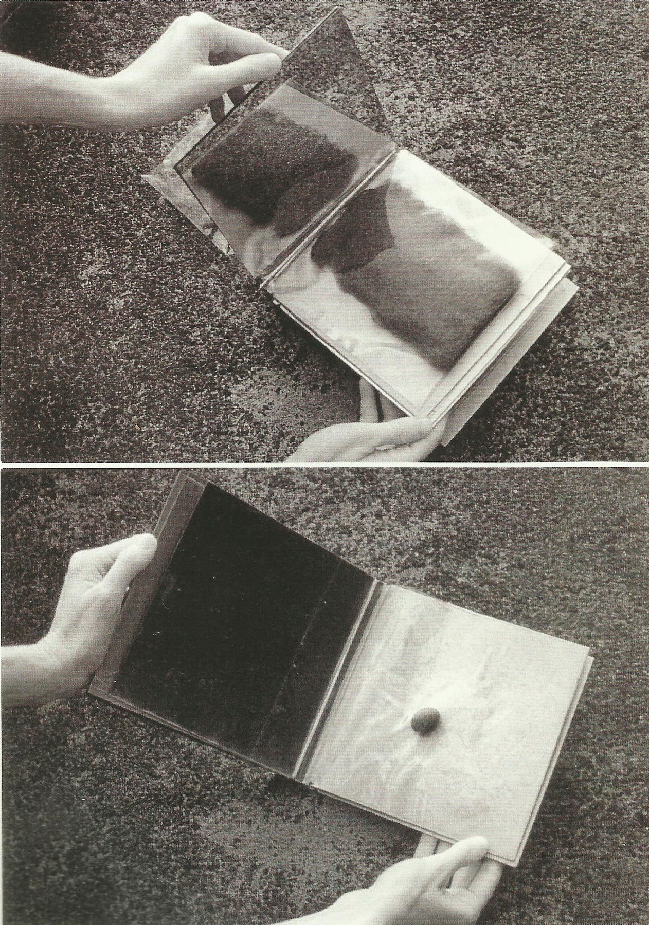 Lygia Clark - Sensorial Book, 1966.