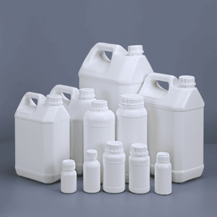 Fluorinated Ethylene Propylene Plastic HDPE Round Bottles Containers Square Drums Pails For Laundry Detergent Liquid