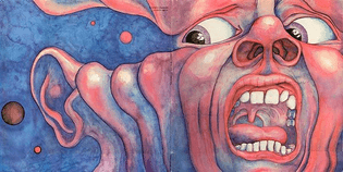 Barry Godber, artwork for King Crimson, In the Court of the Crimson King