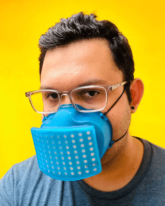 Juan Noguera | Product Design on Instagram: “Custom fit #FaceMask? Yes please! I used #Bellus3D to scan my face and produce ...