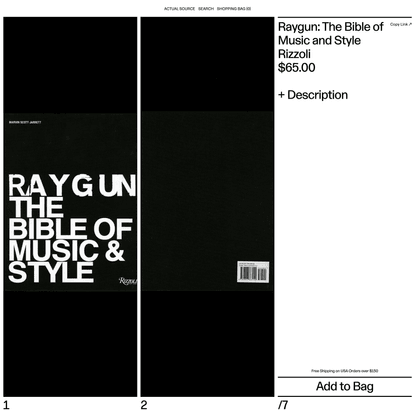 Raygun: The Bible of Music and Style