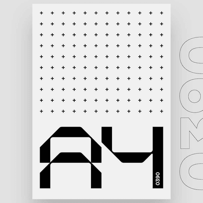 Shamil Asgarov (@shamil_asgarov) posted on Instagram: “Experimental letters A4 . . . #typography #eyeondesign #tomorrow_feat...