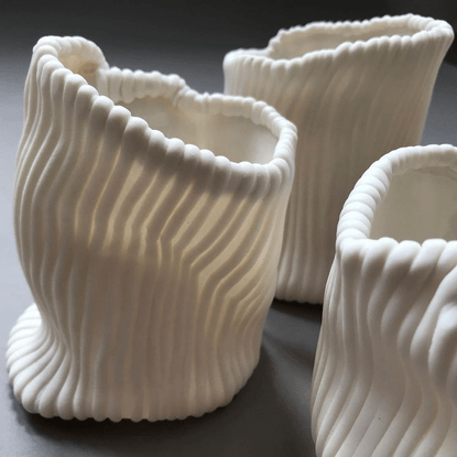 Leah Kaplan Studio, LLC © on Instagram: “#porcelain #ceramics #contemporaryceramics #ceramicart #contemporarycraft #moderncr...