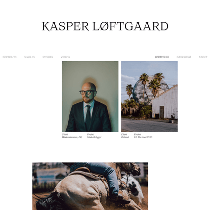 Kasper Løftgaard – Director and photojournalist