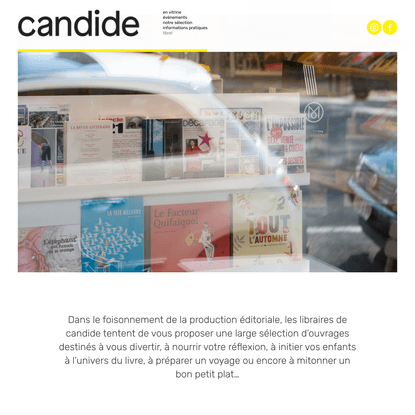 Librairie Candide
