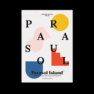 Parasol Island FM → Dominik Bubel⠀ .⠀ .⠀ .⠀ .⠀ .⠀ .⠀ .⠀ .⠀ .⠀ .⠀ ⠀ #typography #graphicdesign #poster #print #printisntdead #typematters #serif #sanserif #typeinspire #danktype #dailytype #typedaily #typism #betype #goodtype #strengthinletters #words #quote #inspiration #ilovetypography #art #instadesign #creative