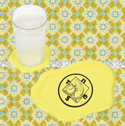 Nest Mag Capsule Collection on Instagram: “AVAILABLE TOMORROW (11/24) This bright yellow coaster will get you thinking that ...
