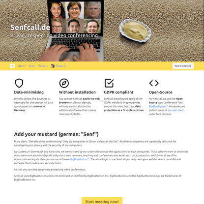 Senfcall – Add your mustard!