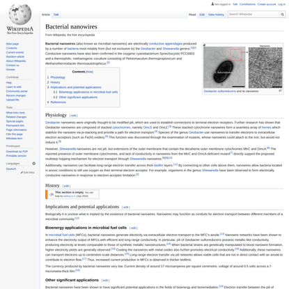 Bacterial nanowires - Wikipedia