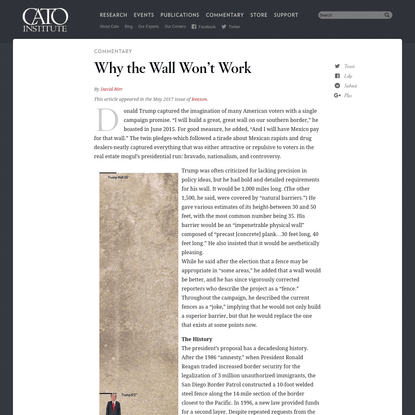 Why the Wall Won't Work