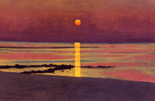 Sunset, 1913, Felix Vallotton