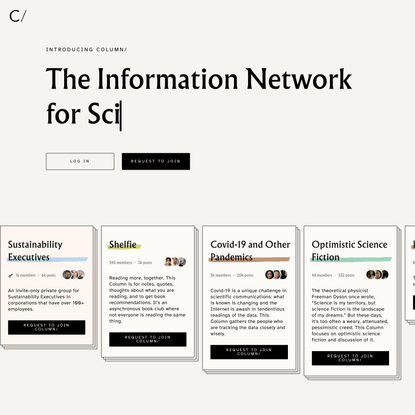 Column/ The Information Network for Everyone