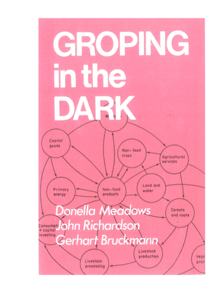 Donna Meadows, Groping in the Dark