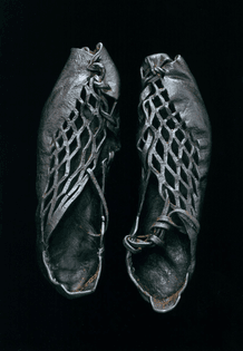 Shoes of the Damendorf bog body, c. 300 BCE