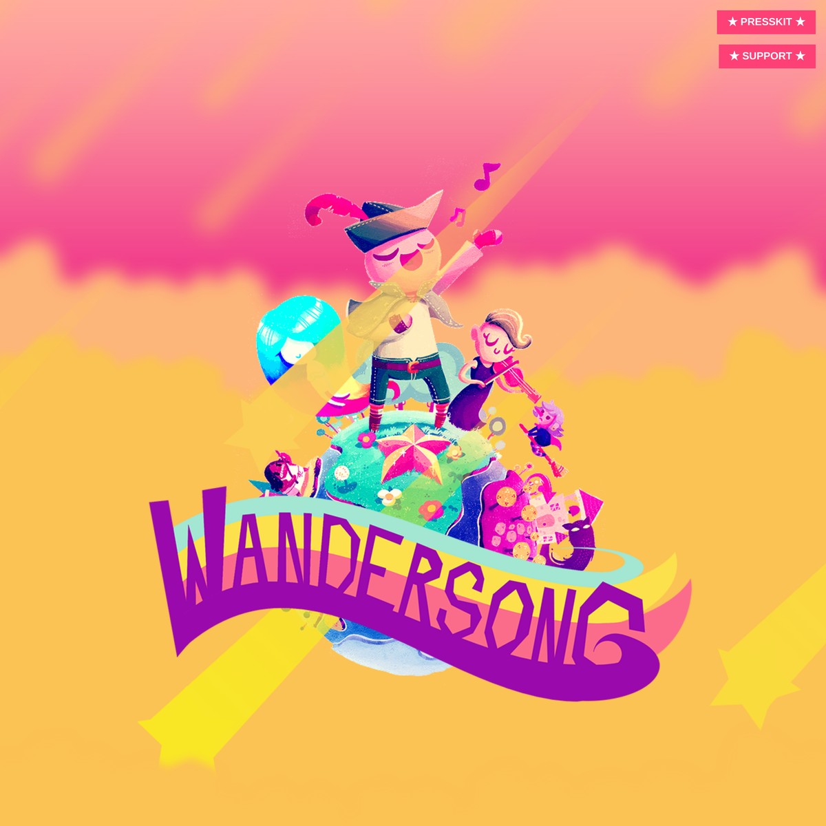 Wandersong, a musical adventure game! — Are.na