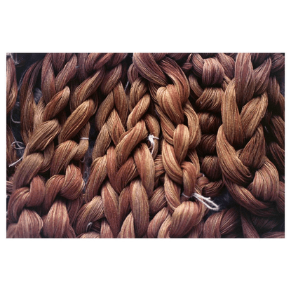 Lydia Wild on Instagram: “here, linen, dyed with bark of elder, apple, sumac, cherry, birch a chain of threads running side ...