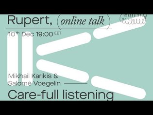 Online talk: Care-full listening