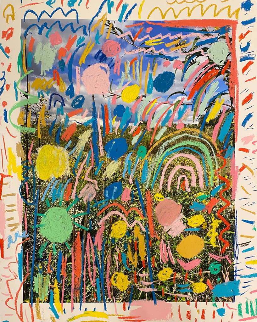 Kelly Knaga - Familiar Marks, Unfamiliar Places No. 10, 2020