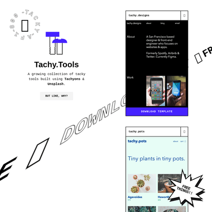 Tachy.Tools