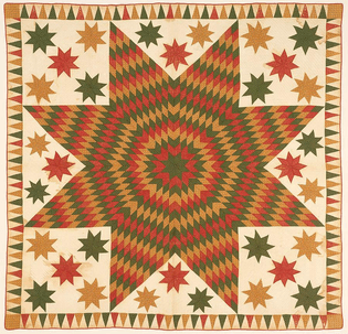 American, Quilt, Gift of Maud E. Backus
