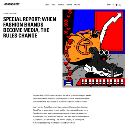When Fashion Brands Become Media, the Rules Change