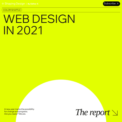 Web Design Trends in 2021: The Report