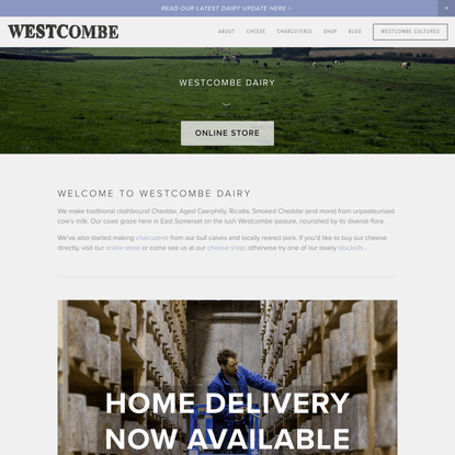 Westcombe Dairy – Traditional Somerset Cheesemakers