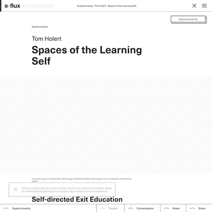 Spaces of the Learning Self