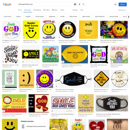 smile god loves you - Google Search